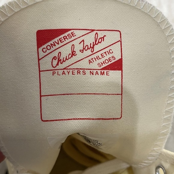 Converse Golf Chuck 70 Flames Shoes Mens Size 11 Yellow High Top Canvas Sneakers - Picture 11 of 12